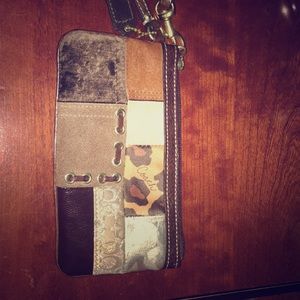 Coach Patchwork Clutch
